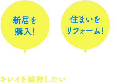 新居を購入！住まいをリフォーム！理想のキッチンを手に入れたからキレイを維持したいですよね？それなら！