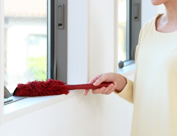 お引越しにウレシイ情報～モップなどは、一緒にお引越し先へお持ちいただけます！