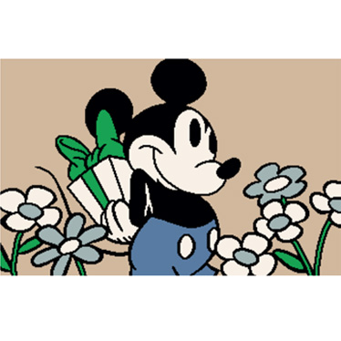 家庭用玄関マット（ディズニーデザイン）