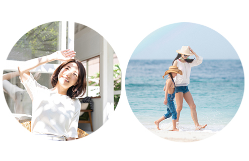 SPF50+/PA+++＋／耐水性表示★★（国内最高表示）