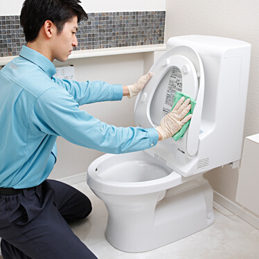 トイレクリーニング/温水洗浄便座取替サービス