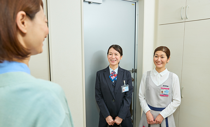 家事とお掃除のプロを育成する独自の研修を実施しています。