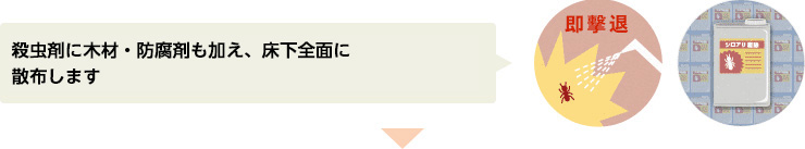 今すぐシロアリを撃退