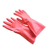 天然ゴム手袋（Mサイズ）ピンク