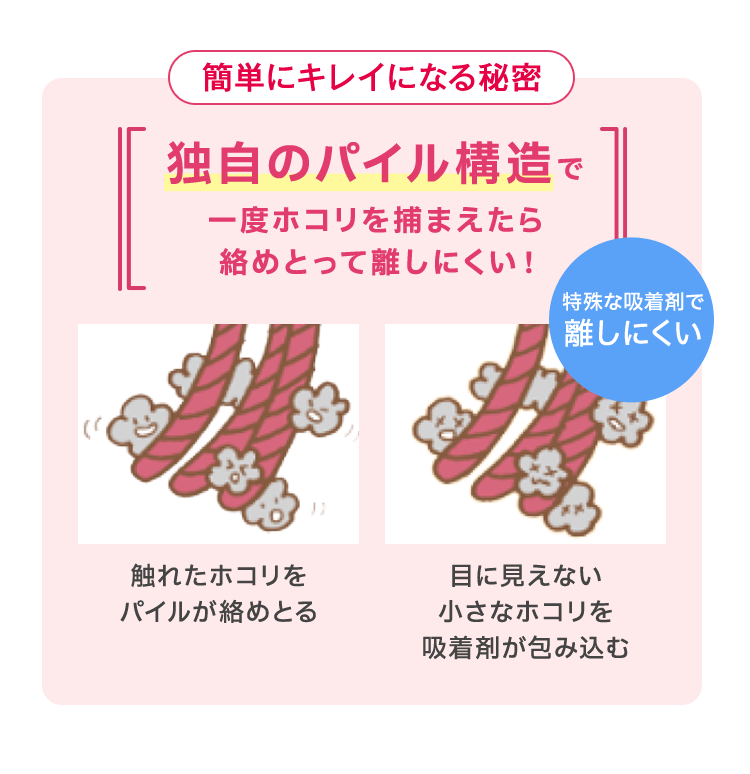 簡単にキレイになる秘密