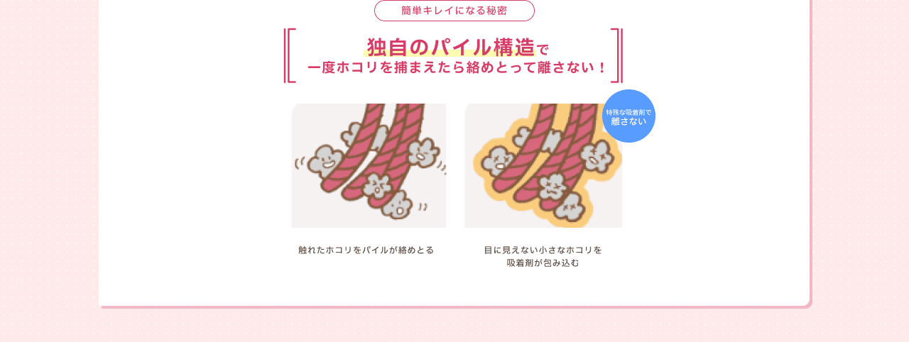 簡単キレイになる秘密