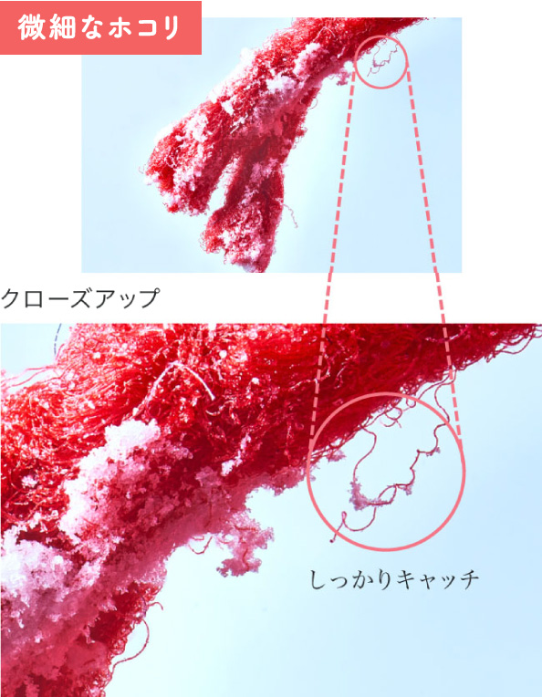 微細なホコリ