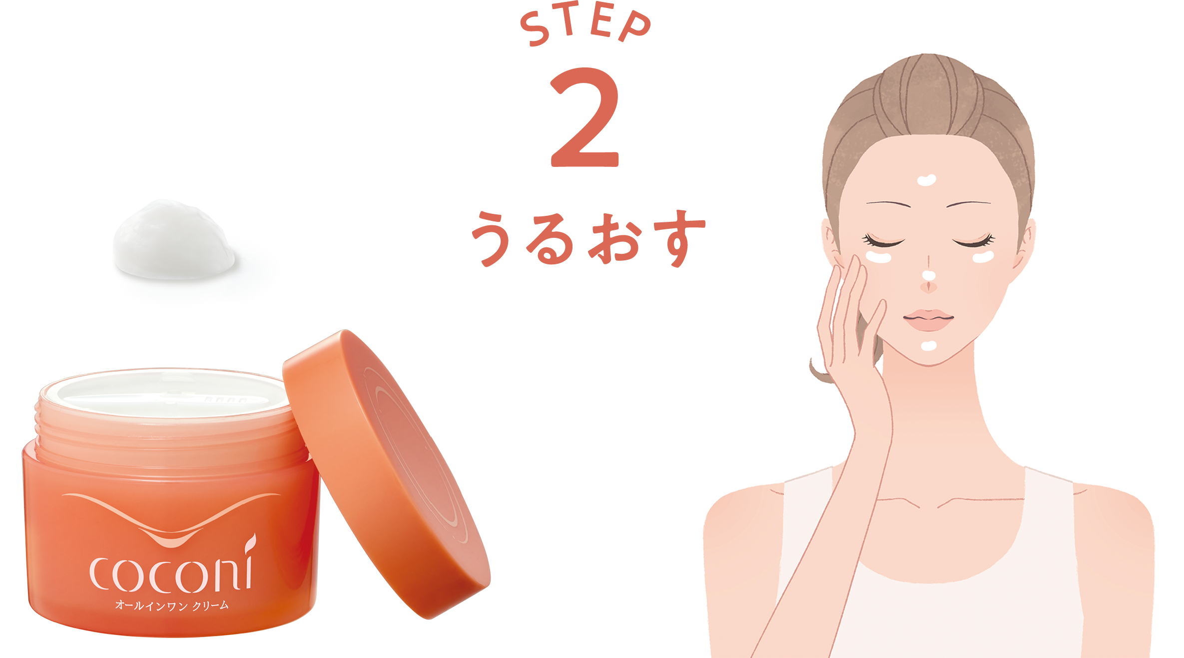 STEP2 うるおす