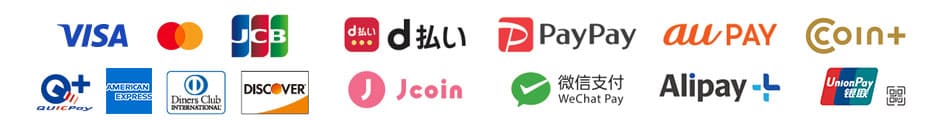 クレジットカード・QR決済OK