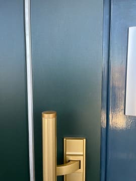玄関ドアの二重ロック（ダブルロック）後付けの施工事例