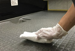 浴室コーティング作業イメージ