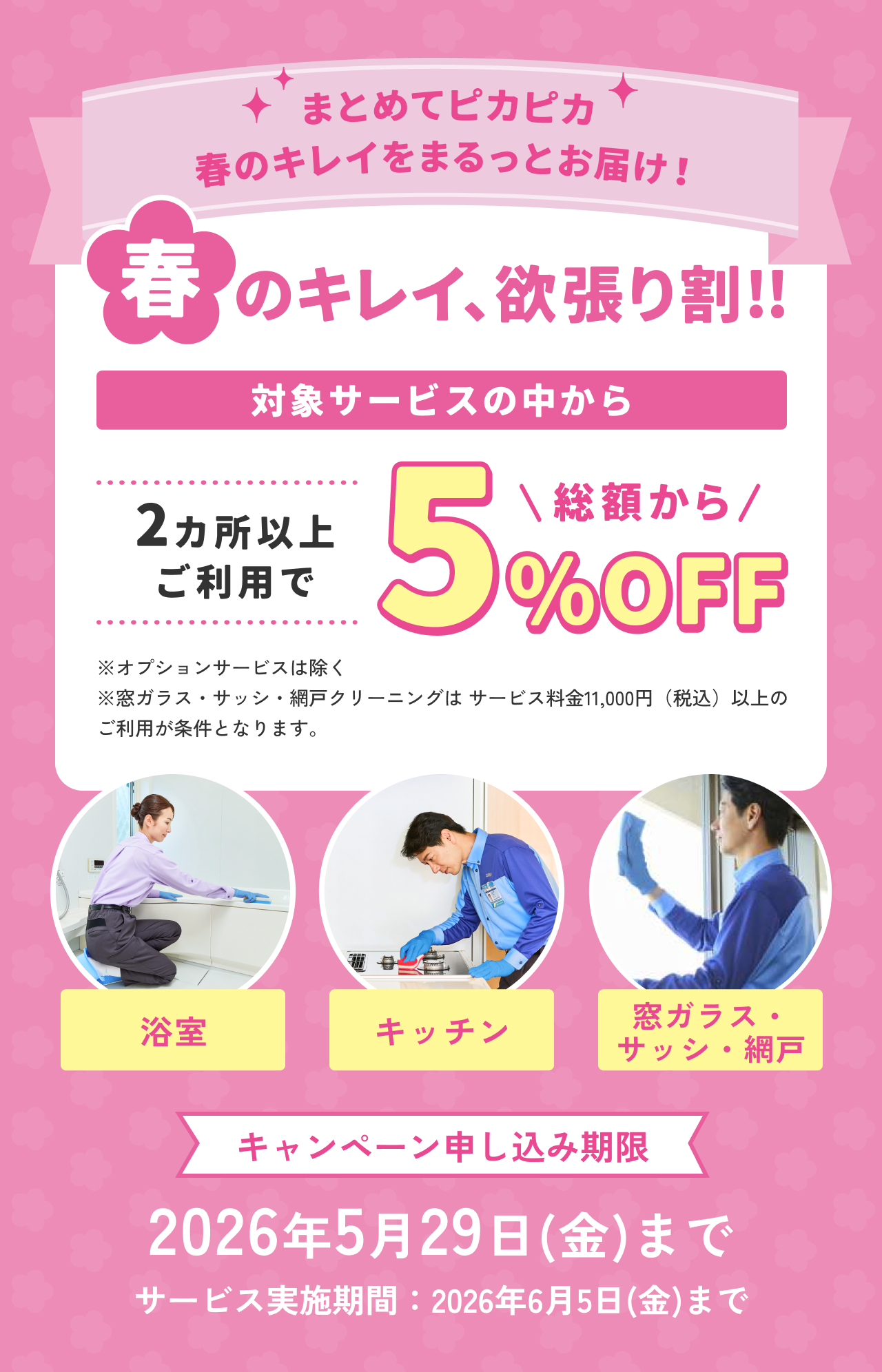 春のキレイ、欲張り割!!