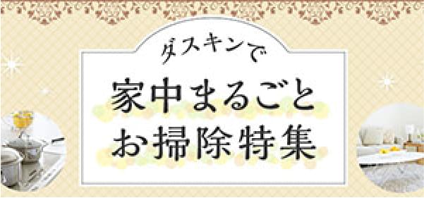 家中まるごとお掃除特集